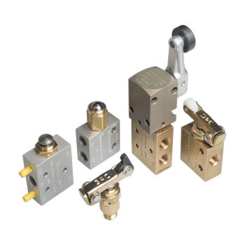 Valvola a pistone con guarnizione - TAC Mechanical Valves - Humphrey Products - pneumatica / filettata / in miniatura
