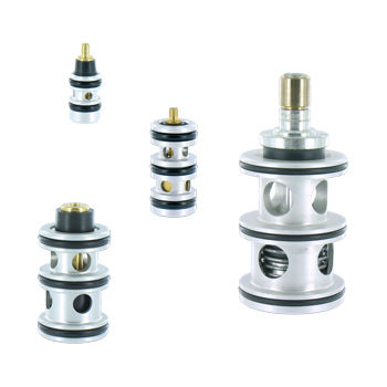 Valvola a pistone con guarnizione -  Poppet Valves - Humphrey Products - a cartuccia / manuale / in alluminio