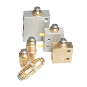Valvola a pistone con guarnizione - TAC - Humphrey Products - manuale / pneumatica / di controllo