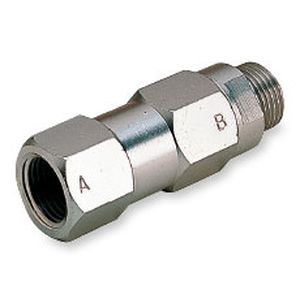 Valvola di ritegno a sfera - UM series - Bonesi Pneumatik s.r.l. - per aria / G / in ottone nichelato