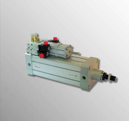 Cilindro idropneumatico - UI series - Bonesi Pneumatik s.r.l. - con asta