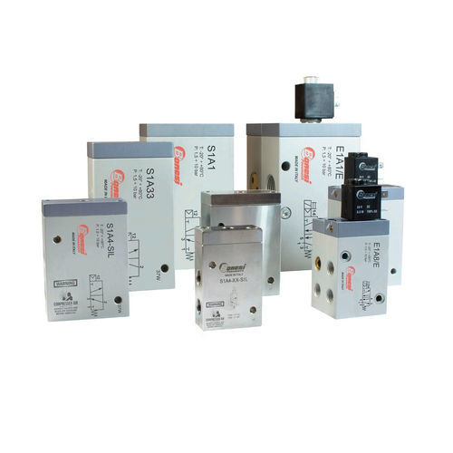Distributore pneumatico a valvola - A series - Bonesi Pneumatik s.r.l. - ad azionamento pneumatico / azionato tramite solenoide / elettropneumatico