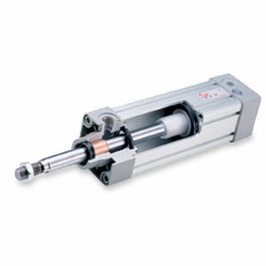 Cilindro pneumatico - CX series - Bonesi Pneumatik s.r.l. - a pistone / a doppio effetto / in alluminio anodizzato