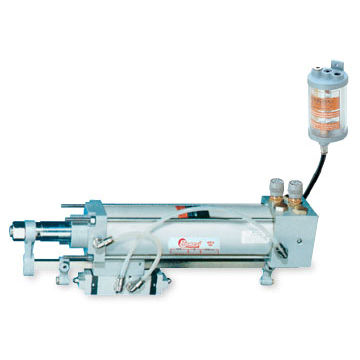 Cilindro idropneumatico - UDR series - Bonesi Pneumatik s.r.l. - con asta / a doppio effetto