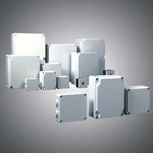 Scatola con coperchio avvitato - JL-S Series - JIANGSU JIANLONG ELECTRICAL CO.,LTD - con montaggio a parete / rettangolare / in ABS