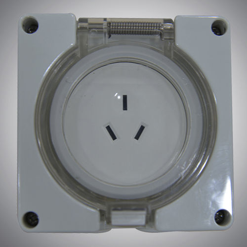 Presa elettrica fissa - JL-FS-S Series - JIANGSU JIANLONG ELECTRICAL CO.,LTD - a tenuta stagna / IP56 / 2 poli