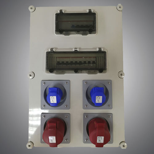 Scatola elettrica con presa di corrente - JIANGSU JIANLONG ELECTRICAL CO.,LTD - attrezzata / a muro / modulare