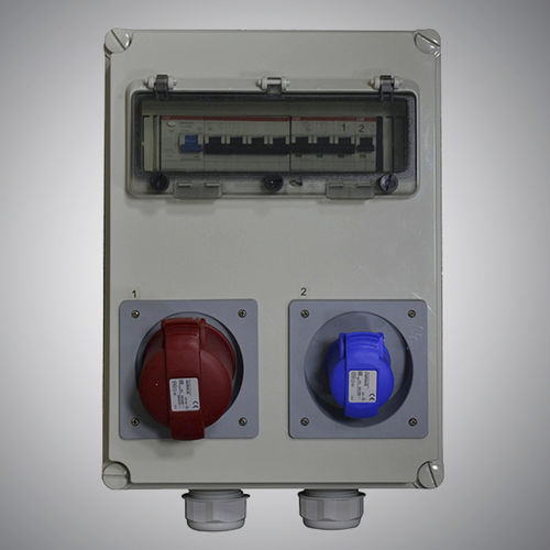 Scatola elettrica con presa di corrente - JIANGSU JIANLONG ELECTRICAL CO.,LTD - attrezzata / a muro / modulare