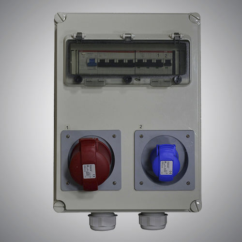 Scatola elettrica di distribuzione - JIANGSU JIANLONG ELECTRICAL CO.,LTD - a muro / in metallo / con presa di corrente