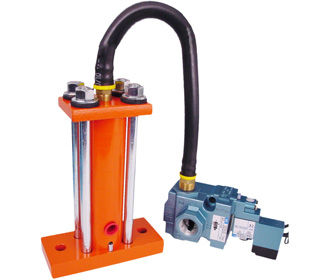 Vibratore pneumatico - LI series - VIBCO - con pistone a percussione / per tramoggia