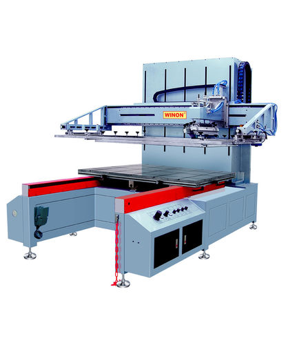 Macchina serigrafica automatica - 1 000 x 1 500 mm, 300 p/h | WSC-1500BE - WINON INDUSTRIAL CO.,LTD - a colori / per listelli di legno / grande fomato