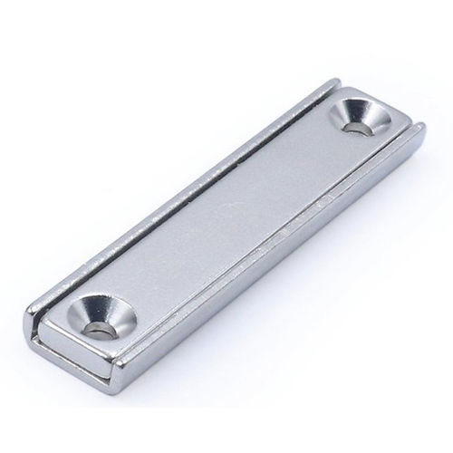 Magnete in neodimio - HYF07-02 - U-Polemag Industry Ltd - di fermo / con foratura / rivestito in nichel