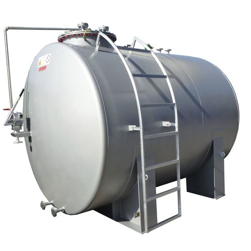 Serbatoio di stoccaggio - DT G.E. series - AMA S.p.A. - per carburante / in acciaio al carbonio / a doppia parete