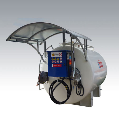 Serbatoio di stoccaggio - AST series - AMA S.p.A. - per carburante / per applicazioni aeronautiche / in acciaio inossidabile