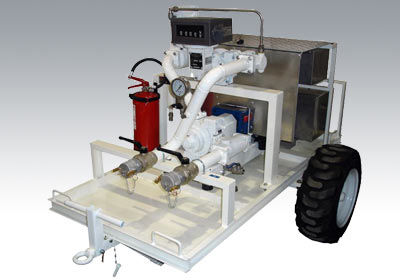 Pompa per carburante - FTP series - AMA S.p.A. - con motore diesel / industriale / di carico