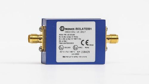 Isolatore galvanico - iSOLATE501 - Extronics Ltd - RF / a banda larga / a sicurezza intrinseca