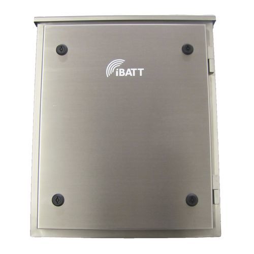 Scatola a parete - iBATT100 - Extronics Ltd - rettangolare / in acciaio inossidabile / per batteria