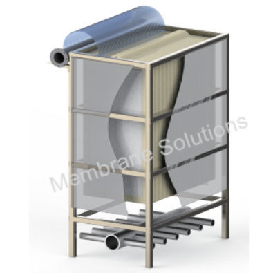 Bioreattore a membrana - MSMBR-S series - Membrane Solutions LLC - per trattamento di acque reflue / modulare / 1 reazione