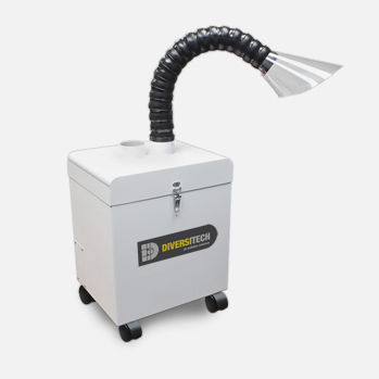 Aspiratore di fumo portatile - SOLDER-VAC II - Diversitech - di brasatura / ad uso industriale / per laboratori