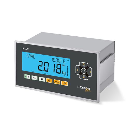 Indicatore di peso digitale - BX30, BX30D - BAYKON Industrial Weighing Systems - ad incastro / IP65 / IP67