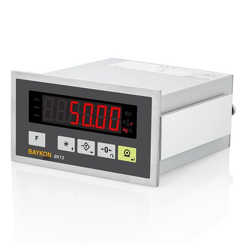 Indicatore controllore di peso digitale - BX13 - BAYKON Industrial Weighing Systems - da montare su pannello