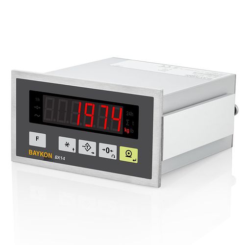 Indicatore controllore di peso digitale - BX14  - BAYKON Industrial Weighing Systems - per batch / IP65 / da montare su pannello