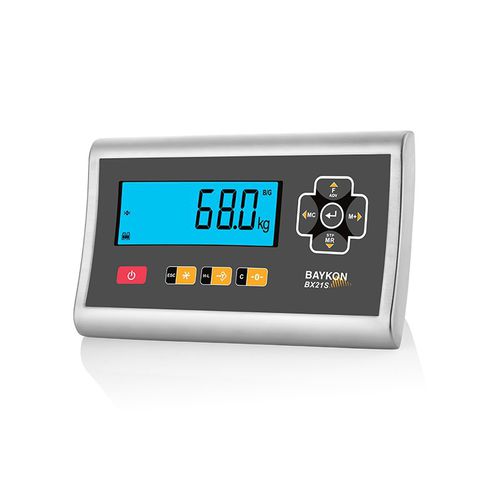 Indicatore di peso display LCD - BX21/S  - BAYKON Industrial Weighing Systems - benchtop / a parete / IP67