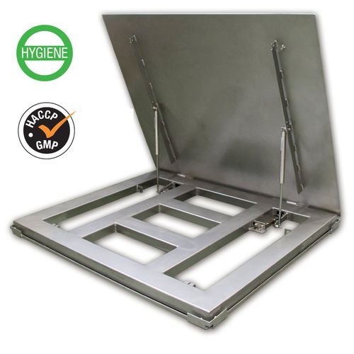 Bilancia a piattaforma - BP - BAYKON Industrial Weighing Systems - con monitor separato / in acciaio inossidabile / IP68