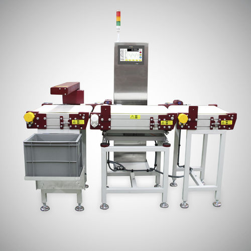 Selezionatrice ponderale per imballaggio in cartone - CW2 - BAYKON Industrial Weighing Systems - per imballaggio di prodotti alimentari / per prodotti farmaceutici / per prodotti cosmetici