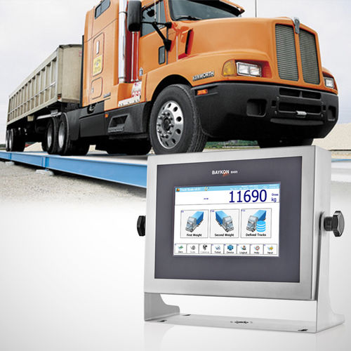 Bilancia per veicolo - BAYKON Industrial Weighing Systems - elettronica / chilogrammo / digitale