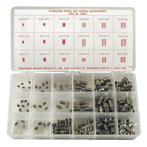 Vite senza testa in acciaio - 12950 - Precision Brand Products