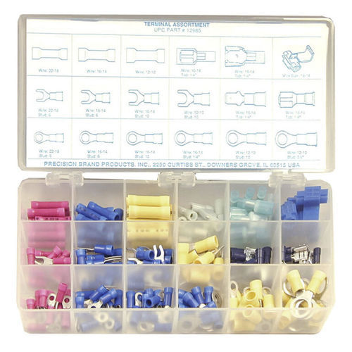 Capocorda senza saldature femmina - 12985 - Precision Brand Products - maschio / ad occhiello / tubolare