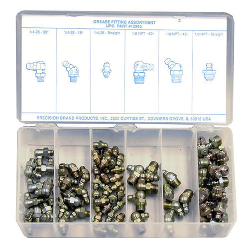 Raccordo pneumatico - 12945 - Precision Brand Products - push-to-lock / in plastica / in acciaio
