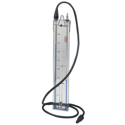 Manometro analogico - KM 45 - Sauermann - a colonna di liquido / per gas / portatile