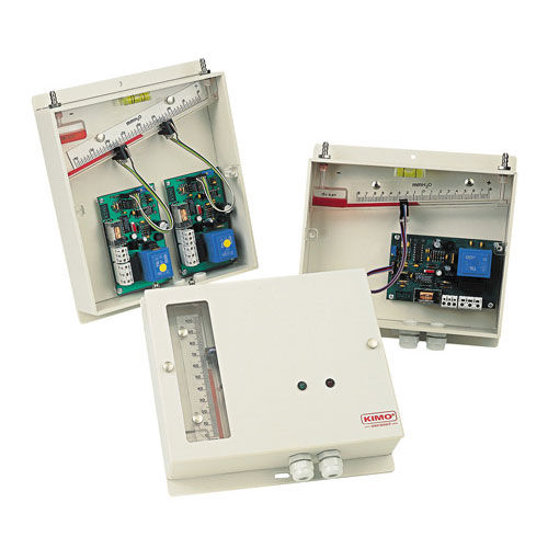 Manometro analogico - ECM - Sauermann - a colonna di liquido / con contatto elettrico / per gas