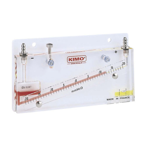 Manometro analogico - KX series - Sauermann - a colonna di liquido / per gas