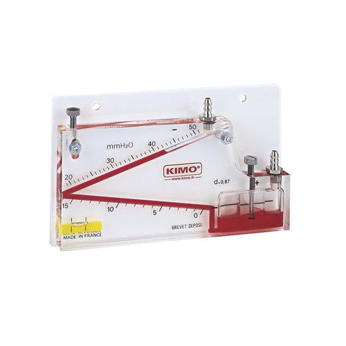 Manometro analogico - VH Series - Sauermann - a colonna di liquido / per gas / compatto