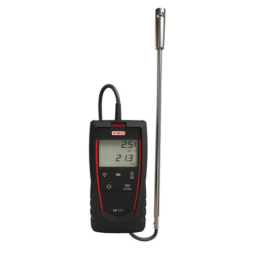 Termoanemometro a elica - LV 111 - Sauermann - portatile / digitale / con alimentazione a batteria