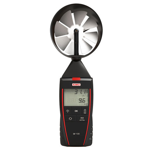 Termoanemometro a elica - LV 130 - Sauermann - portatile / digitale / con alimentazione a batteria