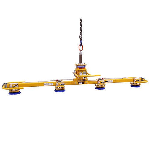 Ventosa di sollevamento per lamiera - L100M4 series - ANVER Vacuum System Specialists - per lastre / orizzontale / regolabile