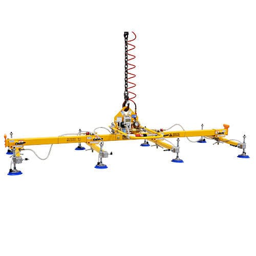 Ventosa di sollevamento per lamiera - L80M8 series  - ANVER Vacuum System Specialists - per lastre / orizzontale / regolabile