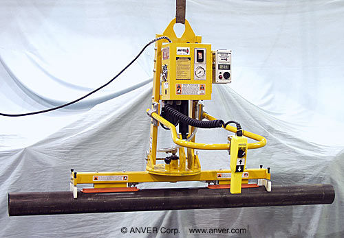 Ventosa di sollevamento per lastre di pietra - ETL7.5M2-40FXMROC - ANVER Vacuum System Specialists - per canalizzazioni / pneumatica / rotativa