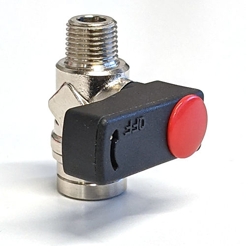 Valvola a sfera - BVC series - ANVER Vacuum System Specialists - manuale / a sede / in miniatura