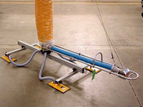 Tubo di sollevamento per foglie di bosco - VT200-2.5-D9 - ANVER Vacuum System Specialists