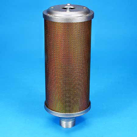 Silenziatore di scappamento - MU series - ANVER Vacuum System Specialists - per pompa a vuoto / in alluminio / in acciaio