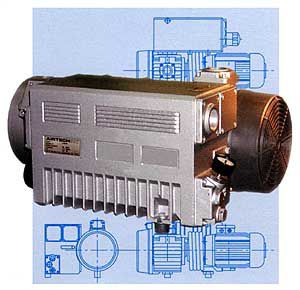 Pompa a vuoto a palette - AFM series - ANVER Vacuum System Specialists - lubrificata / 230 V AC / 460 Vac