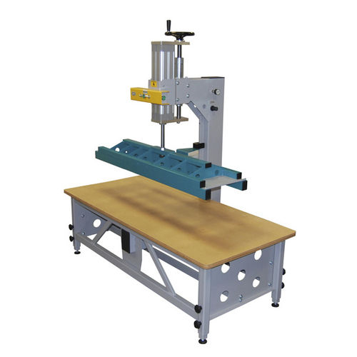 Pressa pneumatica - PDM-1 MINI - REXEL - a compressione / per l'industria del mobile / per selleria