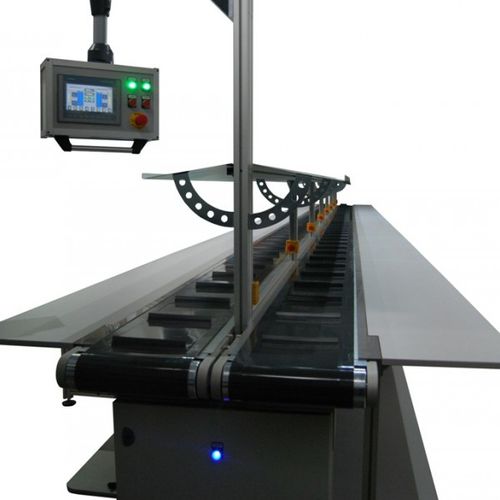 Trasportatore a nastro - LMK-1 - REXEL - di processo / per cantiere di costruzione / per linea di montaggio