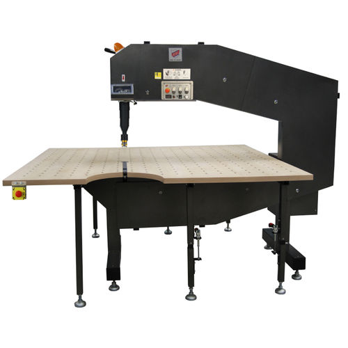 Macchina da taglio a lama continua - R1250 - REXEL - per spugna / per materiale tessile / per gomma