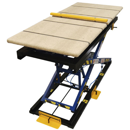 Tavola elevatrice a forbice - ST-3/O/C - REXEL - pneumatica / stazionaria / di carico